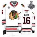 Andrew Ladd Jersey Reebok Chicago Blackhawks 16 Premier White Man With 2013 Stanley Cup Finals NHL Jersey