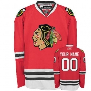 Customized Jersey Reebok Chicago Blackhawks Red Home Authentic Man NHL Jersey