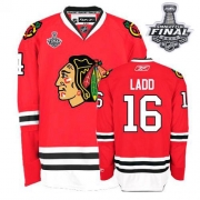 Andrew Ladd Jersey Reebok Chicago Blackhawks 16 Premier Red Home Man With 2013 Stanley Cup Finals NHL Jersey