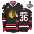 Dave Bolland Jersey Reebok Chicago Blackhawks 36 Premier Black Man With 2013 Stanley Cup Finals NHL Jersey