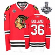 Dave Bolland Jersey Reebok Chicago Blackhawks 36 Authentic Red Home Man With 2013 Stanley Cup Finals NHL Jersey