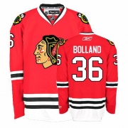 Dave Bolland Jersey Reebok Chicago Blackhawks 36 Authentic Red Home Man NHL Jersey