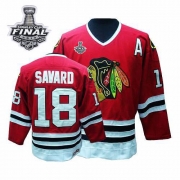 Denis Savard Jersey CCM Chicago Blackhawks 18 Premier Red Throwback Man With 2013 Stanley Cup Finals NHL Jersey