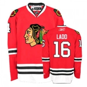 Andrew Ladd Jersey Reebok Chicago Blackhawks 16 Authentic Red Home Man NHL Jersey