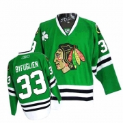 Dustin Byfuglien Jersey Reebok Chicago Blackhawks 33 Authentic Green Man NHL Jersey