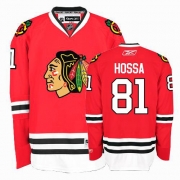 Marian Hossa Jersey Reebok Chicago Blackhawks 81 Authentic Red Home Man NHL Jersey