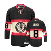 Nick Leddy Jersey Reebok Chicago Blackhawks 8 Black New Third Premier NHL Jersey