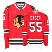 Ben Eager Jersey Reebok Chicago Blackhawks 55 Authentic Red Home Man NHL Jersey