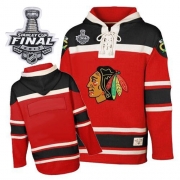 Blank Jersey Old Time Hockey Chicago Blackhawks Red Sawyer Hooded Sweatshirt Premier With 2013 Stanley Cup Finals NHL Jersey