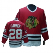 Steve Larmer Jersey CCM Chicago Blackhawks 28 Premier Red Throwback Man NHL Jersey
