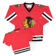 Blank Jersey Youth Reebok Chicago Blackhawks Authentic Red NHL Jersey